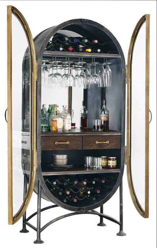 Howard miller barrow wine store and bar cabinet